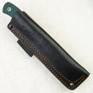 Нож Южный Крест Скаут L, Elmax, Convex, Micarta Emerald, Насечка