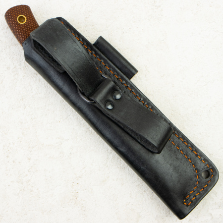 Нож Южный Крест Траппер, CPR, Convex, Micarta Coyote, Насечка, 255 Нож Южный Крест Траппер, CPR, Convex, Micarta Coyote, Насечка, 255