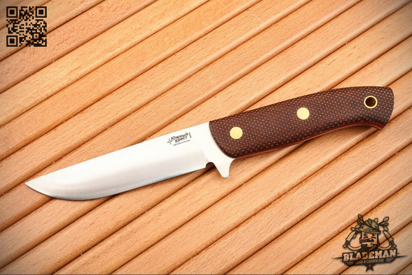 Южный Крест F5, N690, Конвекс, Микарта койот, Насечка - купить в интернет-магазине Blademan