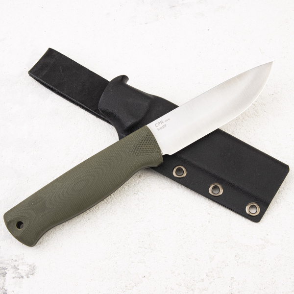 Нож OWL Hoot F, CPR Cryo, G10 Olive, Kydex
