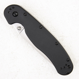 Нож Ontario Rat 1, AUS-8, Satin, Black Nylon, 8848SP - складной туристические ножи из стали Нож Ontario Rat 1, AUS-8, Satin, Black Nylon, 8848SP - складной туристические ножи из стали