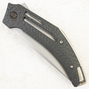 Нож WE Knife Speedliner, CPM 20CV, Twill Carbon Fiber / Titanium Handle - складной туристические ножи из стали Нож WE Knife Speedliner, CPM 20CV, Twill Carbon Fiber / Titanium Handle - складной туристические ножи из стали