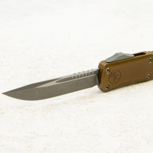 Нож Microtech Hera II Mini, Apocalyptic, M390, Aluminium OD Green, 1703M-10 Нож Microtech Hera II Mini, Apocalyptic, M390, Aluminium OD Green, 1703M-10