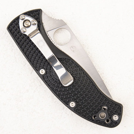 Нож Spyderco Tenacious, 8Cr13MoV, FRN Black, C122PBK Нож Spyderco Tenacious, 8Cr13MoV, FRN Black, C122PBK