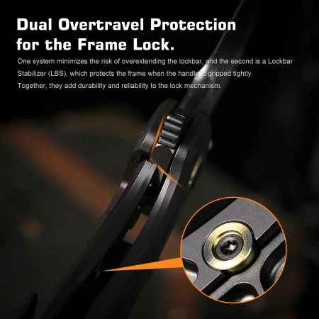 Нож Remette TwoFace, M390, Titanium Black Handle, DSTF-D