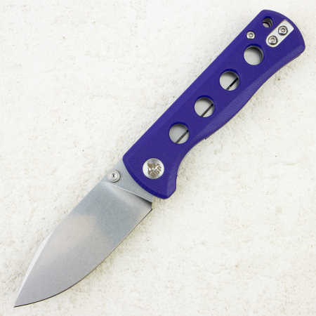 Нож QSP Canary Folder, 14C28N, Purple G10 Handle, QS150-D1