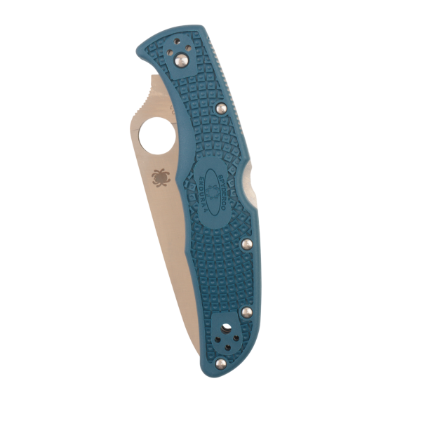 Нож Spyderco Endura 4, CPM SPY27, FRN Blue Handle, C10PCBL