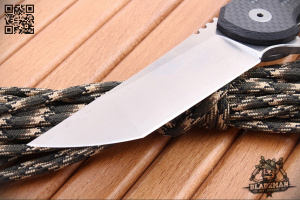 Нож Hoback Knives Kwaiback, Cru-Wear, Carbon fiber - складной туристические ножи из стали