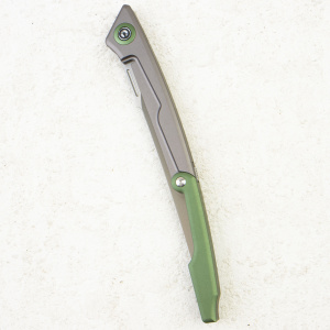 Нож CIVIVI Shawka, Satin, 14C28N, Aluminum Gray/Green Handle, Nylon Sheath, C22029B-3 Нож CIVIVI Shawka, Satin, 14C28N, Aluminum Gray/Green Handle, Nylon Sheath, C22029B-3