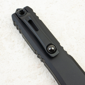 Нож Microtech Ultratech ZBP Gen III, Tactical, M390, Aluminum Black, 1121-1T