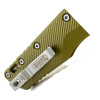 Нож Microtech MSI, Stonewash, M390, Aluminum Fluted OD Green, 210-10 — фото 6