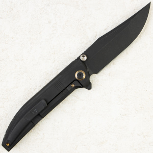 Нож WE Knife Ezinta, Black Stonewashed M390, Titanium Black Handle, WE22041-1 Нож WE Knife Ezinta, Black Stonewashed M390, Titanium Black Handle, WE22041-1