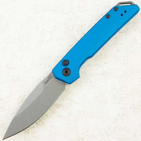 Нож Kershaw Launch Iridium, MagnaCut, Aluminum Blue Handle, 7038BLU