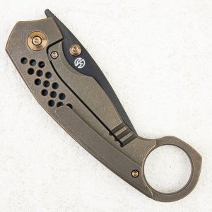 Нож WE Knife Envisage, CPM 20CV, Titanium Bronze - складной туристические ножи из стали Нож WE Knife Envisage, CPM 20CV, Titanium Bronze - складной туристические ножи из стали