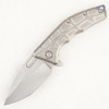 Нож Heretic Knives Martyr Prototype, 154CM, Stonewash, Titanium, CH1280 Нож Heretic Knives Martyr Prototype, 154CM, Stonewash, Titanium, CH1280