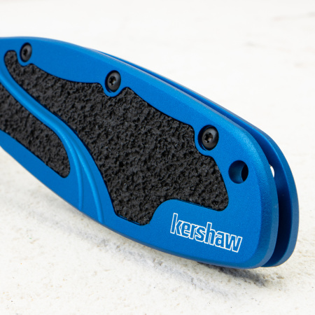Нож Kershaw Blur, Stonewashed CPM MagnaCut, Blue Anodized Aluminum Handle, 1670NBMAG Нож Kershaw Blur, Stonewashed CPM MagnaCut, Blue Anodized Aluminum Handle, 1670NBMAG