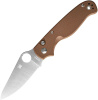 Нож Spyderco ButtonUp, коричневая G10, C275GPBN