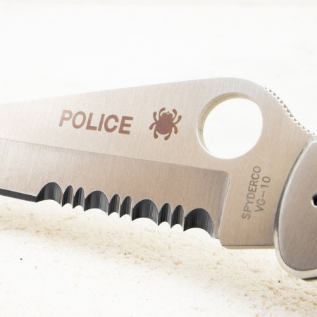 Нож Spyderco Police, VG-10, Stainless Steel, C07PS