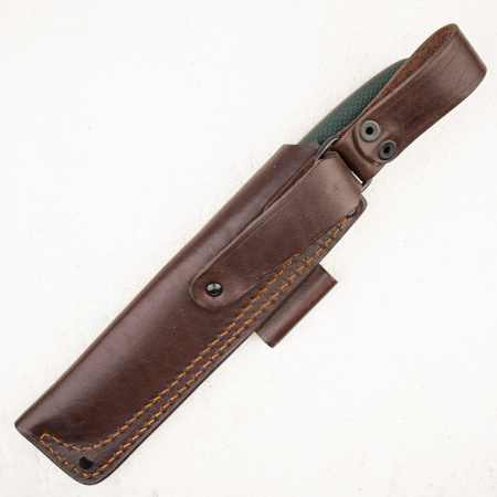 Нож Южный Крест Барибал, CPR, Конвекс, Микарта Изумруд, Насечка - купить в интернет-магазине Blademan