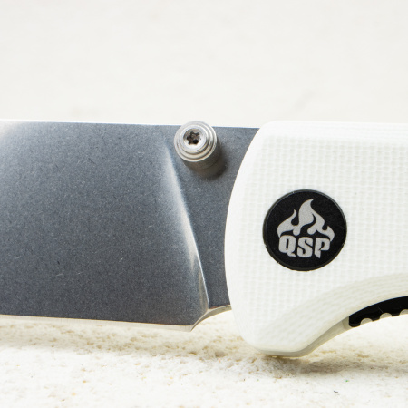 Нож QSP Canary Folder, 14C28N, White G10 Handle, QS150-G1 Нож QSP Canary Folder, 14C28N, White G10 Handle, QS150-G1