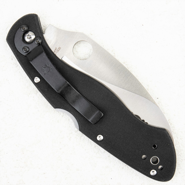 Нож Spyderco Civilian, VG-10 Serrated, G10 Black, SC12GS