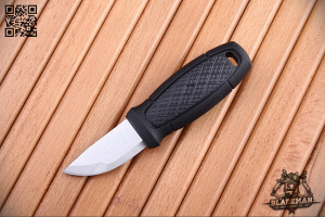 Нож Morakniv Eldris, Шнурок, Огниво, Черный - купить в интернет-магазине Blademan