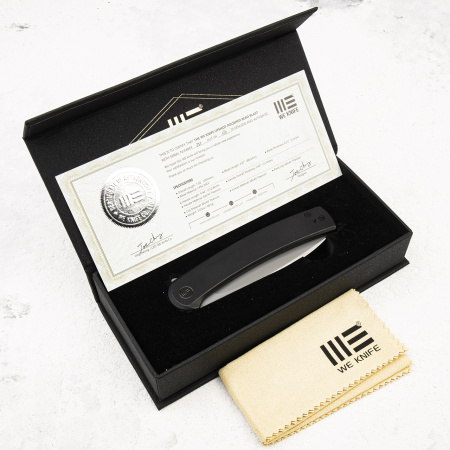 Нож WE Knife Upshot, 20CV, Titanium Black (Limited edition) - купить в интернет-магазине Blademan