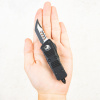 Нож Microtech Mini Troodon Hellhound, M390, Aluminum Black, 819-1 TS Нож Microtech Mini Troodon Hellhound, M390, Aluminum Black, 819-1 TS