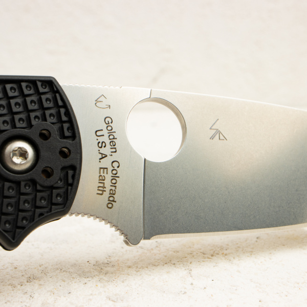 Нож Spyderco Native Chief, CTS-BD1N, FRN Black, C244PBK