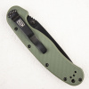 Нож Ontario Rat 1, AUS-8, Black, Olive Nylon, 8846OD - купить в интернет-магазине Blademan