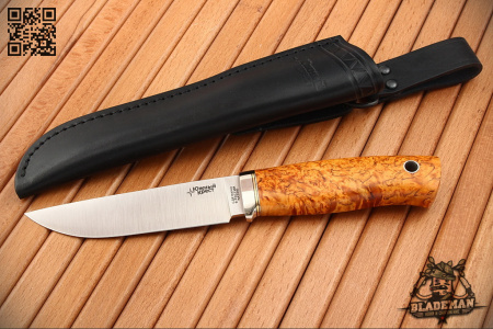 Южный Крест - Джек, Карельская береза Янтарь, M390 - купить в интернет-магазине Blademan