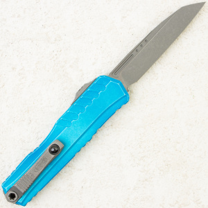 Нож Microtech Cypher II, Apocalyptic, M390MK, Aluminum Marbled Blue, 1241-10 MBL Нож Microtech Cypher II, Apocalyptic, M390MK, Aluminum Marbled Blue, 1241-10 MBL