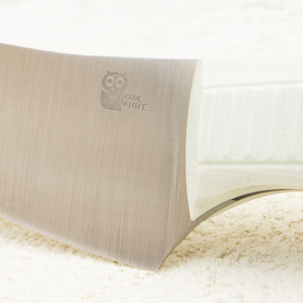 Нож OWL Canadian S, N690 Cryo, G10 White, Kydex
