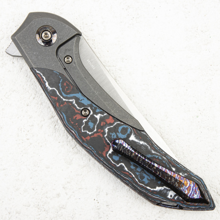 Нож WE Knife Merata, CPM 20CV, Titanium/ Nebula Fat Carbon Fiber. LIMITED EDITION Нож WE Knife Merata, CPM 20CV, Titanium/ Nebula Fat Carbon Fiber. LIMITED EDITION - купить в интернет-магазине Blademan