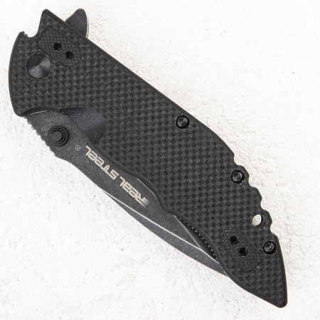 Нож Realsteel E77 Flipper Black, Blackwashed Нож Realsteel E77 Flipper Black, Blackwashed - купить в интернет-магазине Blademan