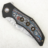 Нож WE Knife Magnetron, Damasteel, Titanium/Nebula Fat Carbon Fiber Нож WE Knife Magnetron, Damasteel, Titanium/Nebula Fat Carbon Fiber - купить в интернет-магазине Blademan
