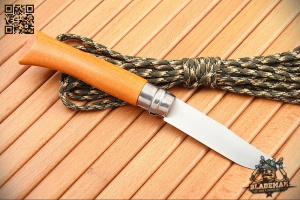 Нож Opinel №10, Углеродистая сталь, Бук, Блистер - складной туристические ножи из стали