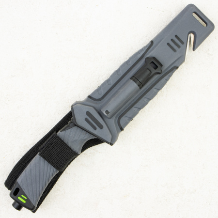 Нож Ganzo Survival Knife, 7Cr17MoV, ABS Gray, G8012-GY