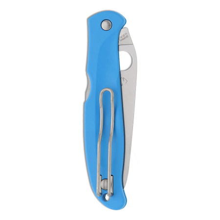 Нож Spyderco Charisma, синяя FRN, C259PBL — фото 4