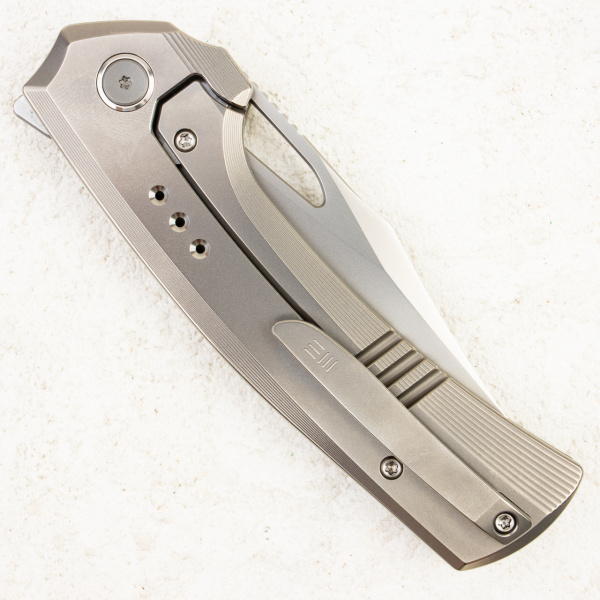 Нож WE Knife Nefaris, CPM 20CV, Carbon / Aluminum Foil / Titanium Handle - складной туристические ножи из стали