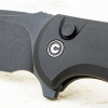 Нож CIVIVI Praxis Button Lock, Nitro-V, Black Aluminum Handle, C18026E-1