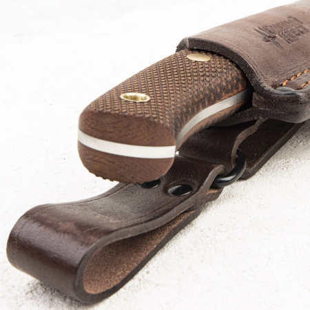 Нож Южный Крест Барибал, CPR, Конвекс, Микарта Койот, Насечка - купить в интернет-магазине Blademan