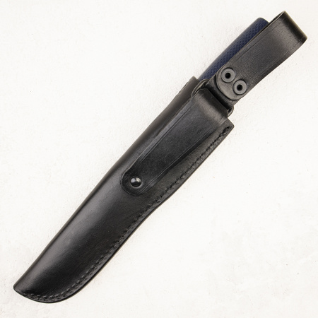 Нож Южный Крест Бер Эксперт, Elmax, Микарта синяя, насечка Нож Южный Крест Бер Эксперт, Elmax, Микарта синяя, насечка - купить в интернет-магазине Blademan