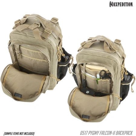 Тактический рюкзак MAXPEDITION Pygmy Falcon-II Backpack 18L, Khaki, 0517K Тактический рюкзак MAXPEDITION Pygmy Falcon-II Backpack 18L, Khaki, 0517K