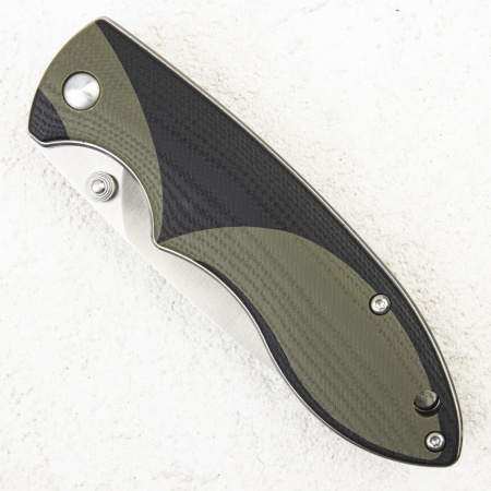 Нож QSP Piglet, 14C28N, G10 Black/Green - купить в интернет-магазине Blademan
