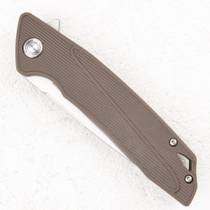 Нож Bestech Knives SPIKE, 12C27, Stonewash, Nylon Brown, BG09C-2 Нож Bestech Knives SPIKE, 12C27, Stonewash, Nylon Brown, BG09C-2
