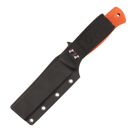 Нож OWL Hoot F, CPR Cryo, G10 Orange Handle, Kydex