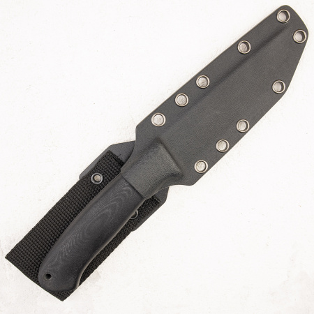 Нож Apus Knives Maverick, K110, Micarta Black, Kydex Classic