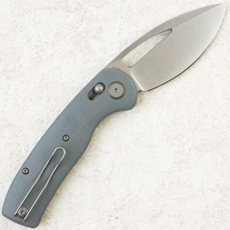 Нож Petrified Fish Viper, Stonewashed, K110, G10 Gray Handle, PFP13GAW Нож Petrified Fish Viper, Stonewashed, K110, G10 Gray Handle, PFP13GAW