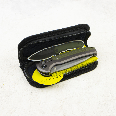 Нож CIVIVI Sentinel Strike II, Stonewashed, Nitro-V, Aluminum Gray/FRN Green Handle, C22025D-2 Нож CIVIVI Sentinel Strike II, Stonewashed, Nitro-V, Aluminum Gray/FRN Green Handle, C22025D-2